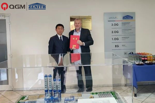První tréninková základna CCPA pro inženýry a technici společnosti byla zahájena v Zenith Maschinenfabrik Gmbh v Německu