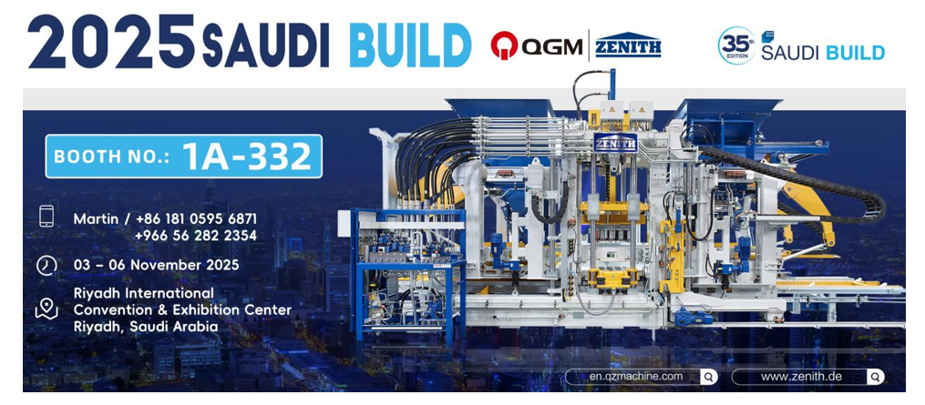 Pokrok ve vývoji ekologických stavebních materiálů na Středním východě s inteligentním zařízením na výrobu cihel