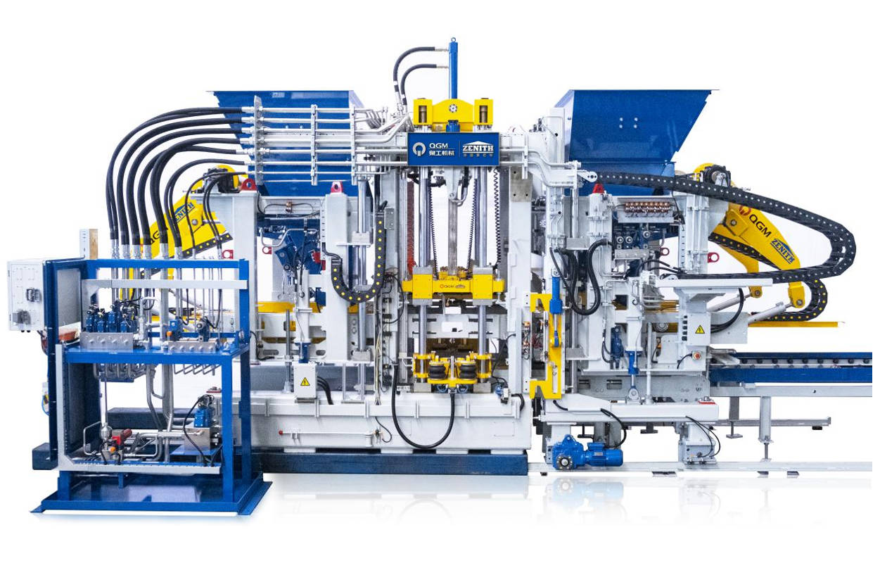 Stroj na výrobu cihel Quangong ZN1000-2 kombinuje německé přesné strojírenství s čínskou vynalézavostí a je postaven pro vysoce kvalitní výrobu.